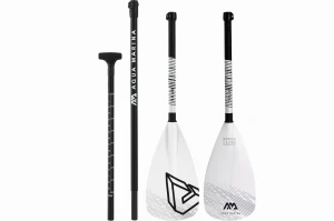 Wiosło z włókna szklanego do deski SUP 3 częściowe Aqua Marina SOLID 