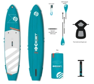 SUP POMPOWANY EXOCET DISCOVERY 11'6 kajak, windsup 3w1