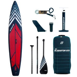 Deska SUP GLADIATOR PRO 12'6 LIGHT z carbonowym wiosłem