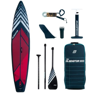 Pompowana deska SUP GLADIATOR PRO 12'6 TOURING  wiosło carbon 