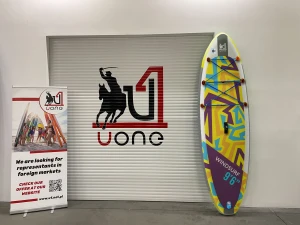 Deska Sup z żaglem 2w1 - Uone Windsurf 9’6″ windsup ECO 2024 DESKA BEZ AKCESORIÓW.
