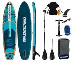 Deska SUP Sun Reflections XXL 11'6" zestaw kajakowy