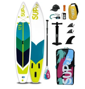Pompowany paddleboard  touring - Uone Super 12'6" GREEN