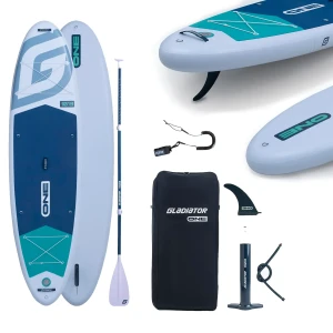 Deska SUP pompowana Gladiator One 10.8 White z akcesoriami  