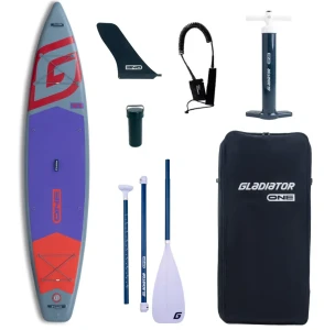Deska SUP pompowana Gladiator One 12'6" RED z akcesoriami