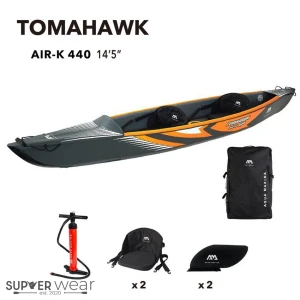 Kajak Aqua Marina Tomahawk AIR-K-440 14'5" 2022 - dropstich