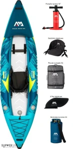 Kajak pompowany jednoosobowy - Aqua Marina Steam 10'3" 