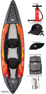 Pompowany kajak 2 osobowy Aqua Marina Memba 12'10" 